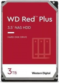 Жёсткий диск WD Red Plus WD30EFPX, 3,5", 3 ТБ, SATA III