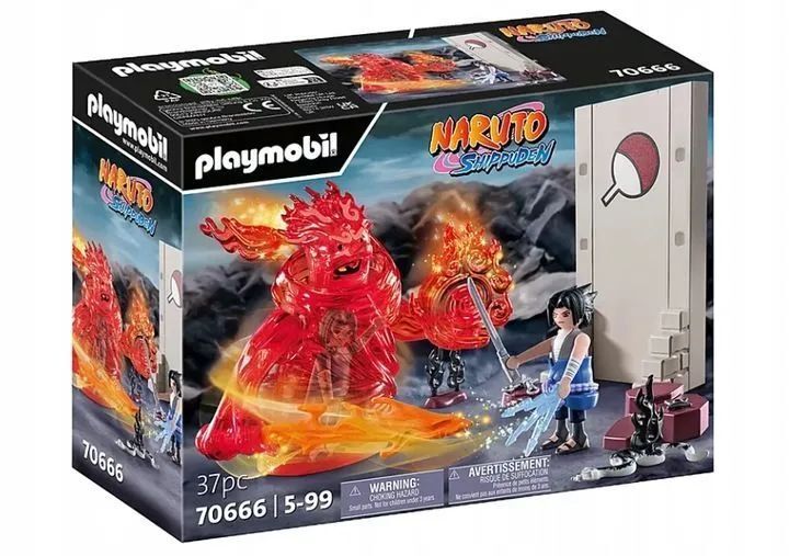 Конструктор Playmobil Naruto - Шиппуден Саске против Итачи- Плеймобиль Наруто 70666