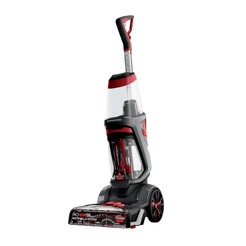 Вертикальный моющий пылесос BISSELL ProHeat 2X Revolution 1858N, серо-красный