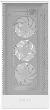 Корпус NZXT H7 Flow RGB, Mid-Tower ATX, белый (CM-H72FW-R1)