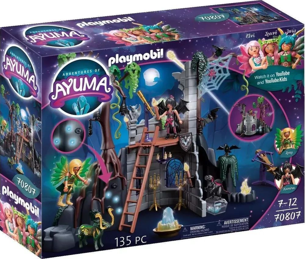 Игровой набор Playmobil 70807 Bat Fairies Ruiny