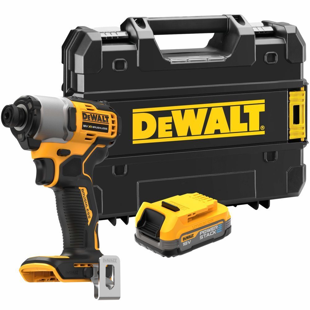 Аккумуляторный ударный винтоверт DeWALT DCF840E1T, с АКБ и ЗУ