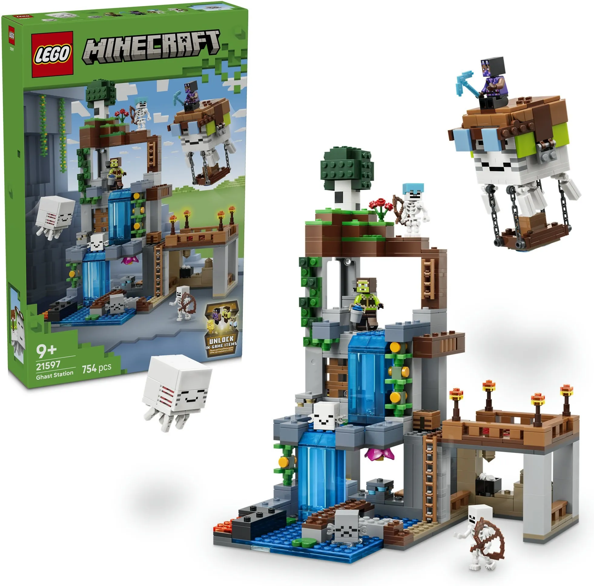 Конструктор LEGO Minecraft 21597 Станция Гаста