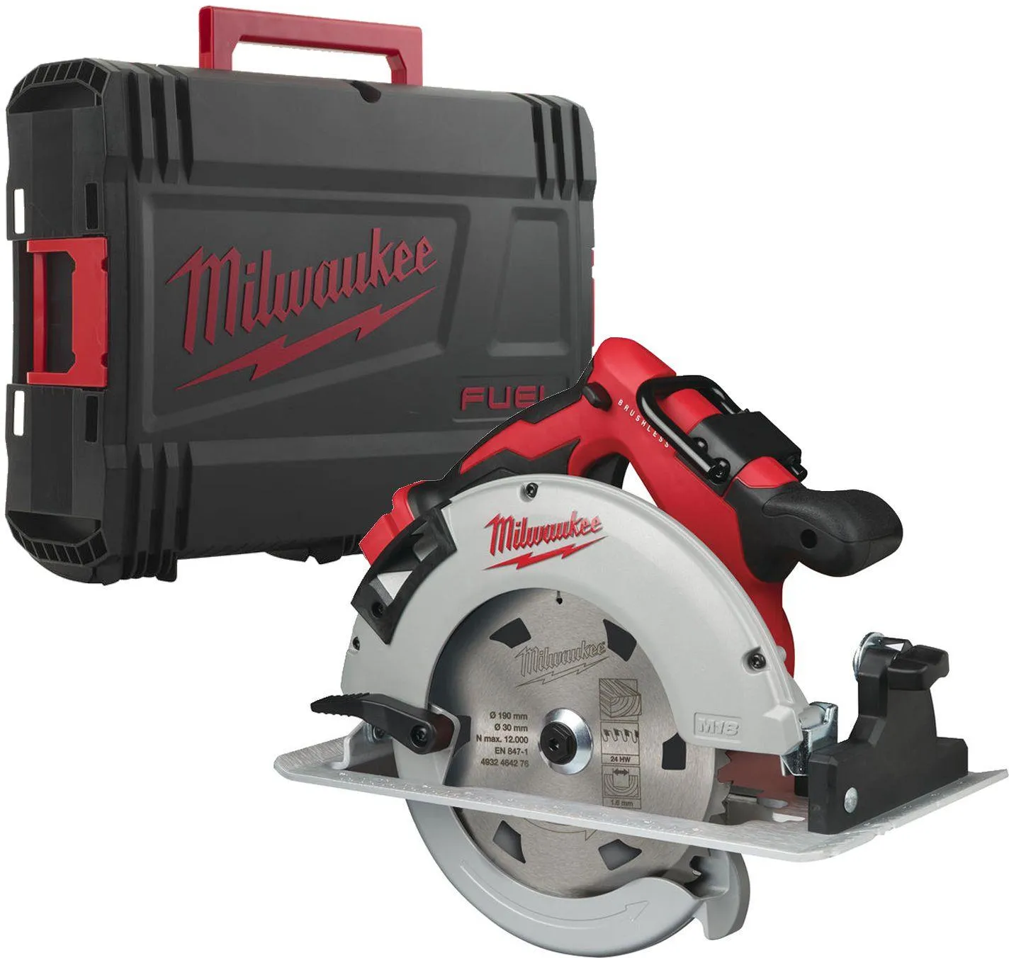 Аккумуляторная дисковая пила Milwaukee M18 BLCS66-0X в кейсе HD Box без АКБ и ЗУ