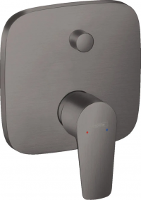 Смеситель для ванны Hansgrohe Talis E, шлифованный черный хром 71745340