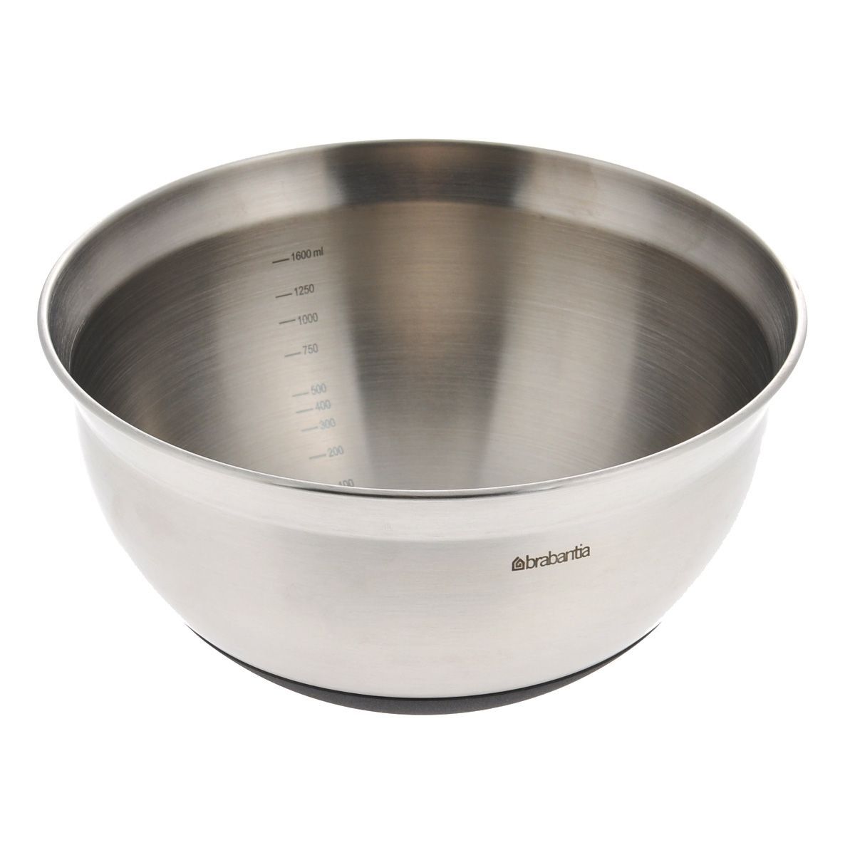 Набор салатников 3шт BRABANTIA, стальной матовый/черный,363900