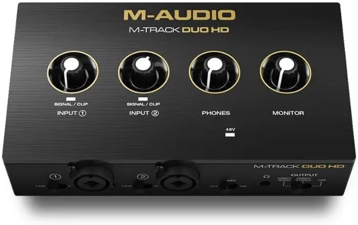 Аудиоинтерфейс USB-C M-Audio M-Track Duo HD