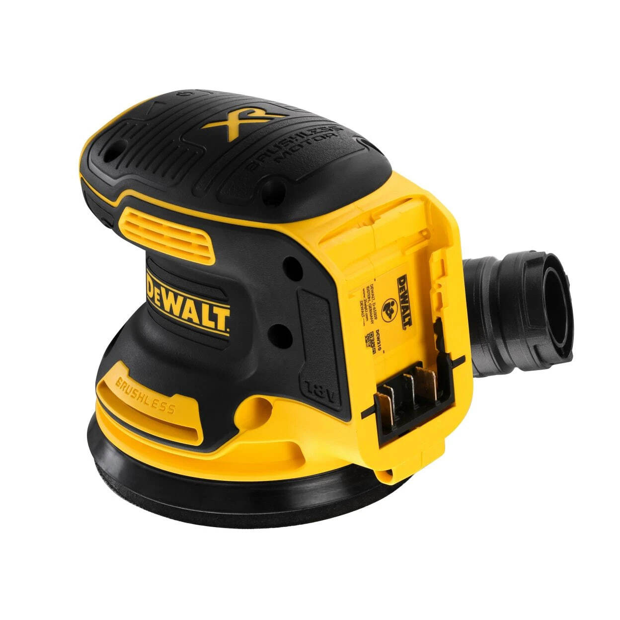 Аккумуляторная эксцентриковая шлифмашина DeWalt (DCW210NT), без АКБ и ЗУ, в кейсе