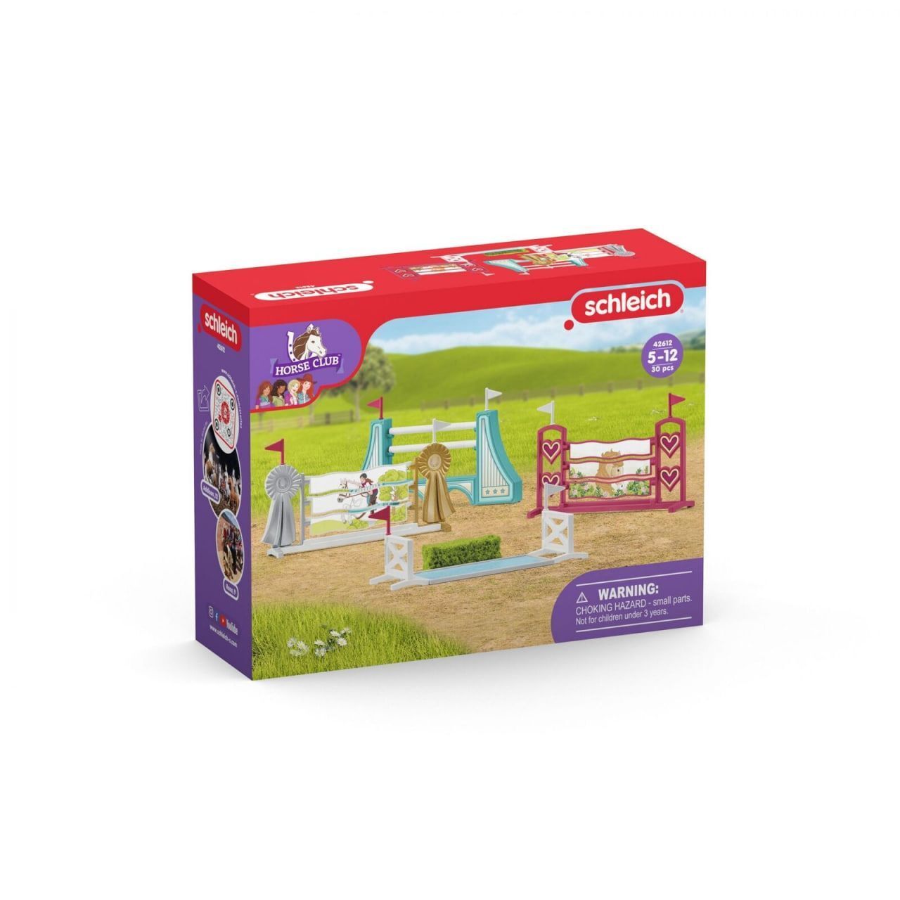 Набор Schleich Horse Club 42612 Трамплин для лошадей
