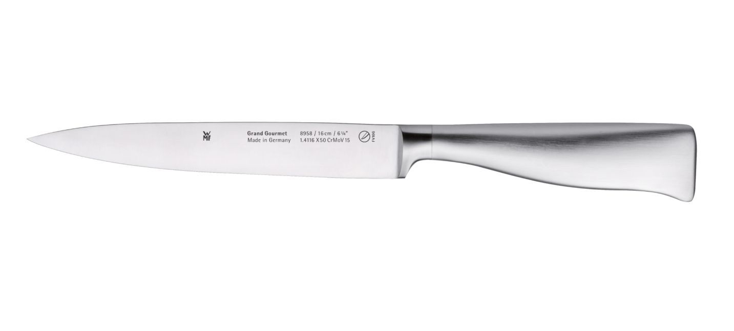 Нож для филирования WMF Grand Gourmet, серебряный, 16 см