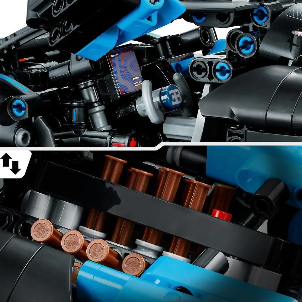 Конструктор LEGO Technic 42162 Bugatti Bolide (синий)