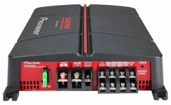 Усилитель автомобильный Pioneer GM-A4704, 4-канальный