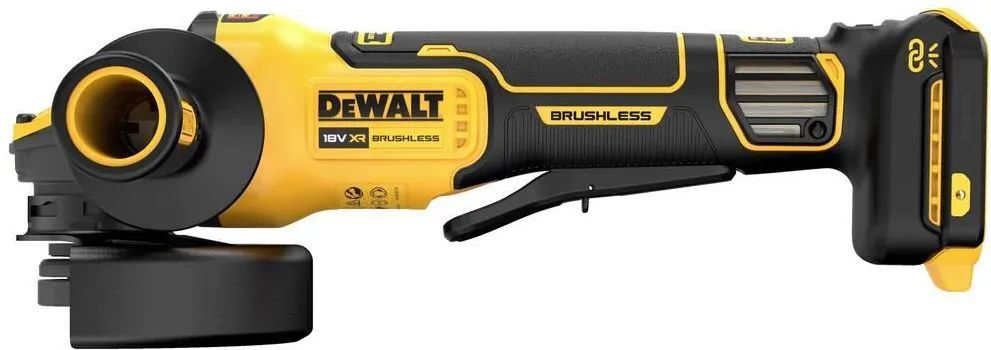 Аккумуляторная угловая шлифовальная машина Dewalt DCG416VSN-XJ, без АКБ и ЗУ