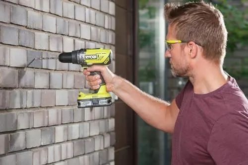 Ударная дрель RYOBI R18PD32-1C20G с АКБ и ЗУ