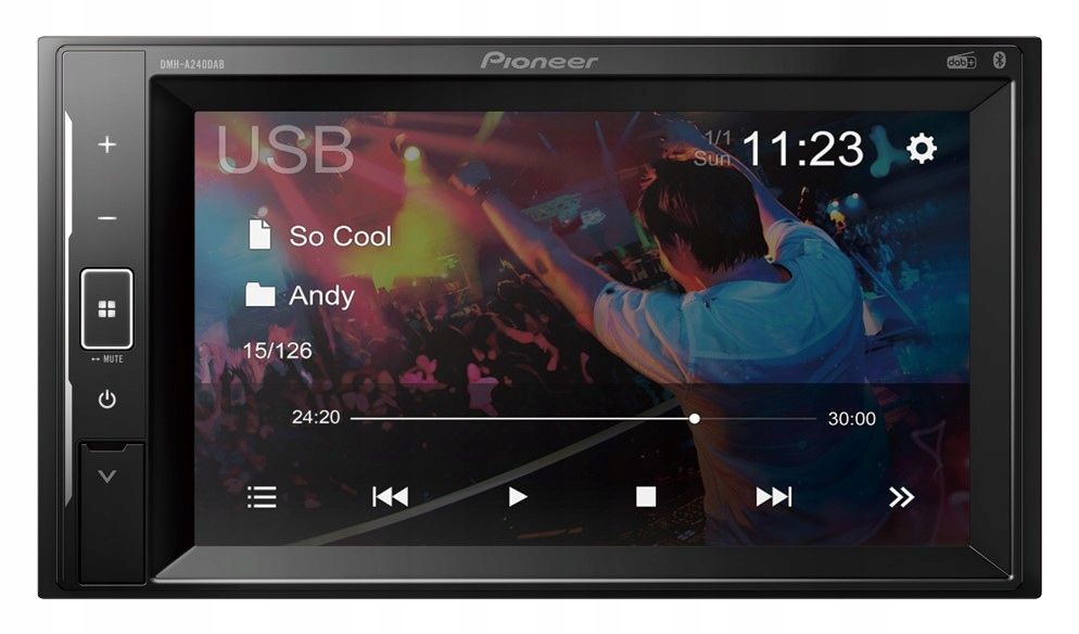 Автомагнитола Pioneer DMH-A240DAB