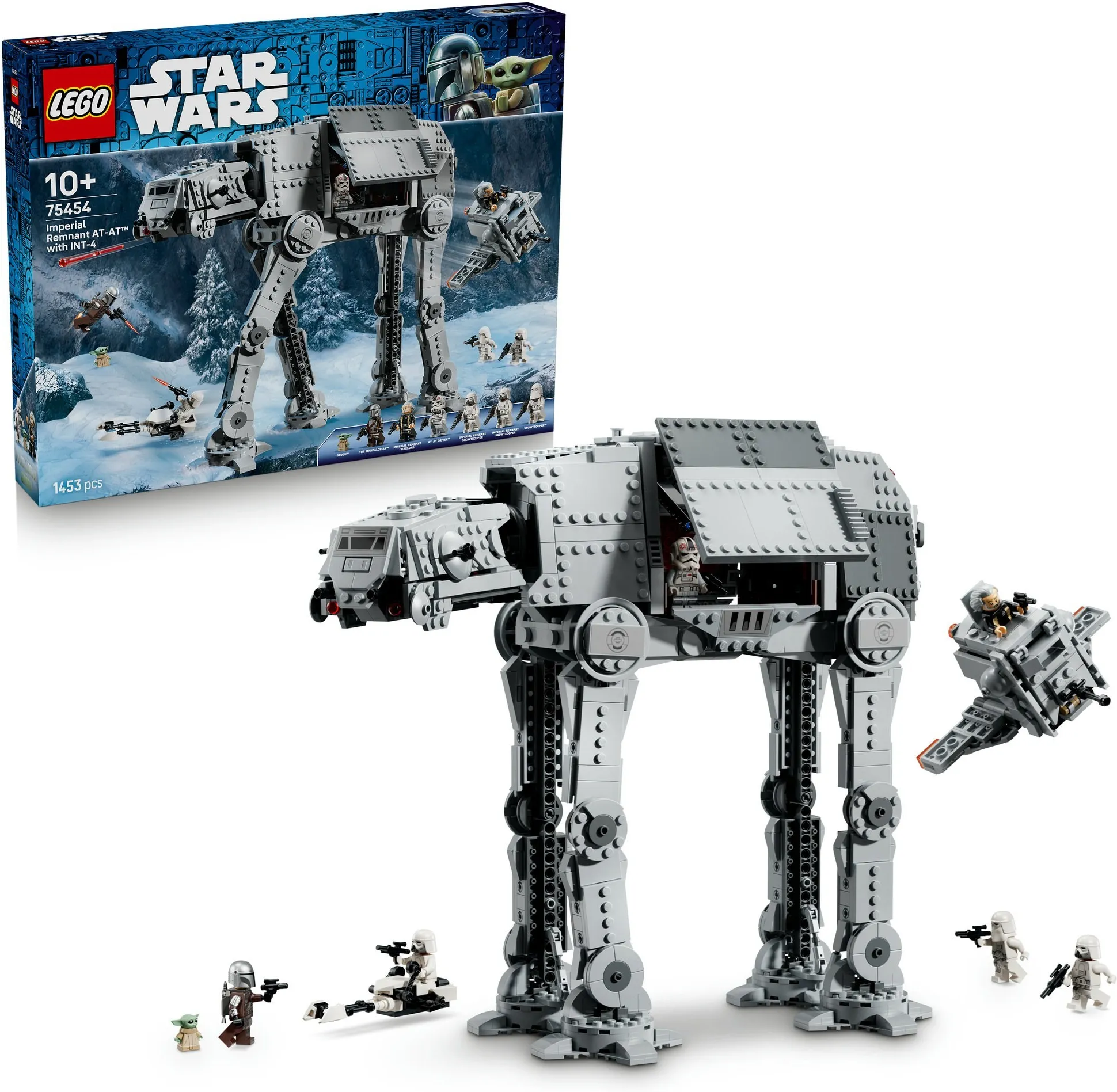 Конструктор LEGO Star Wars 75454 Вездеход AT-AT остатков Империи и INT-4
