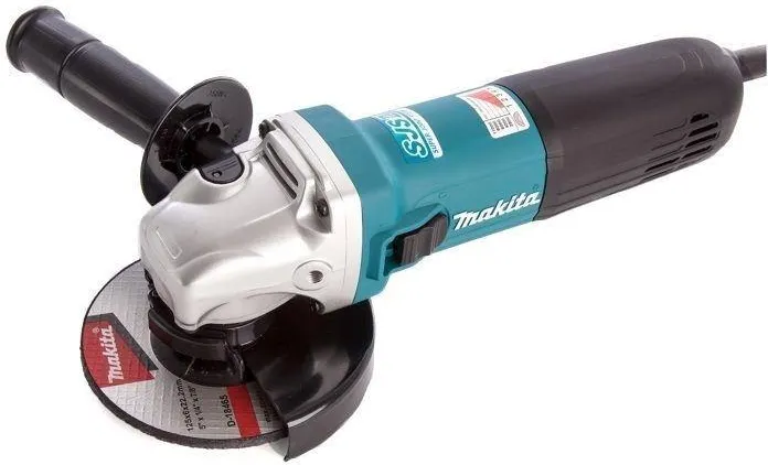 Угловая шлифовальная машина Makita GA5040R 1100 Вт, защитный кожух и боковая рукоятка
