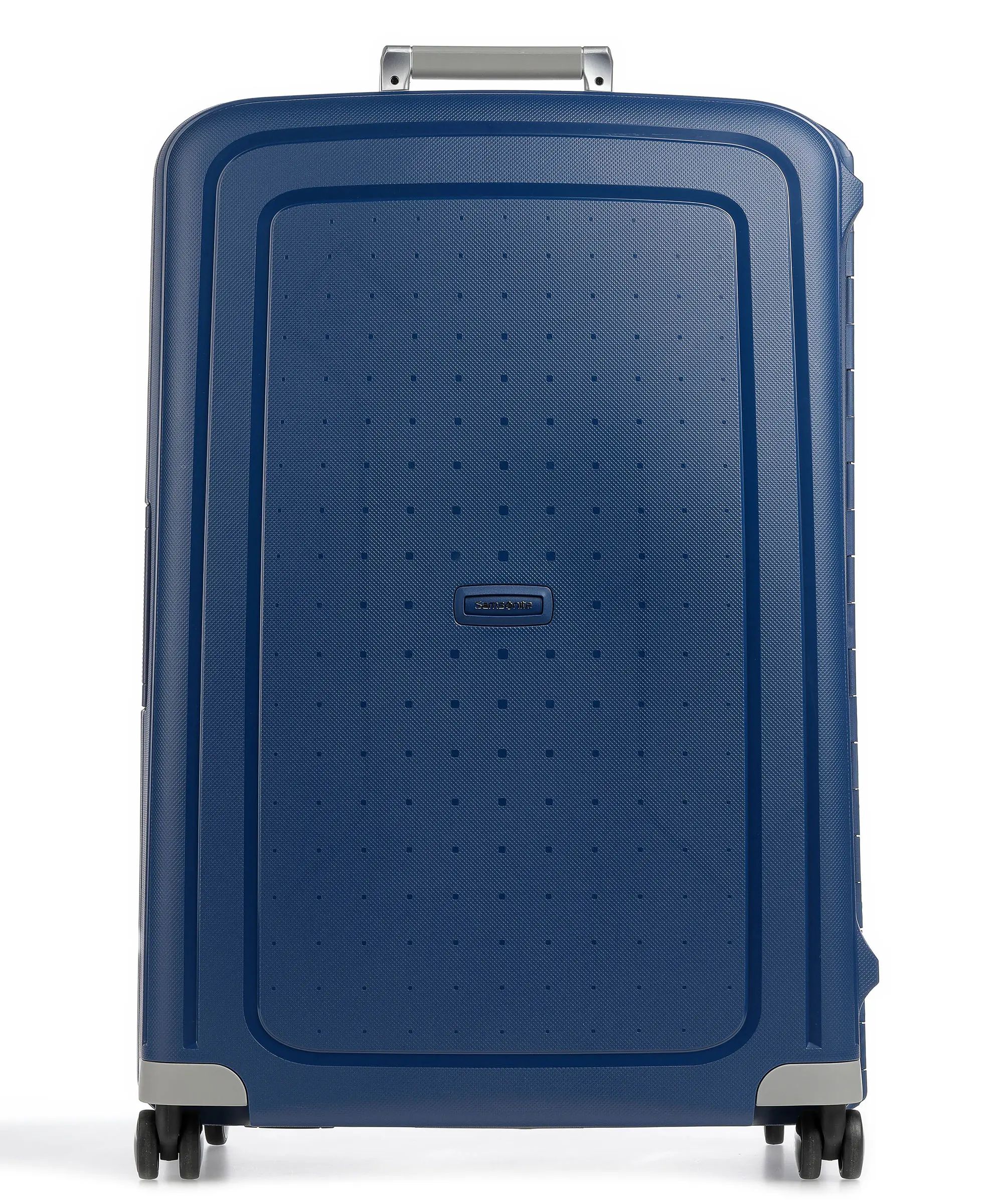 Чемодан Samsonite S'Cure 102 л, размер L, синий