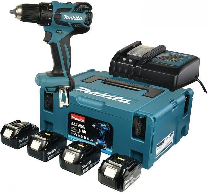 Дрель-шуруповерт аккумуляторная Makita DDF459RF4J