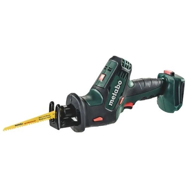 Пила сабельная аккумуляторная Metabo SSE 18 LTX Compact 602266840 в кейсе MetaLoc без акб и зу