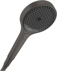 Ручной душ Hansgrohe Rainfinity EcoSmart 26865340, шлифованный черный хром