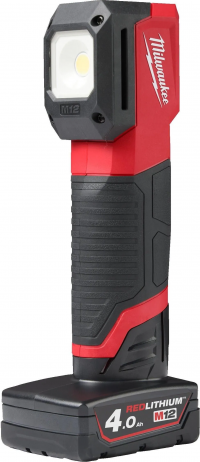 Аккумуляторный светодиодный фонарь Milwaukee M12 CML401 12 В, 1×4,0 А·ч АКБ, ЗУ