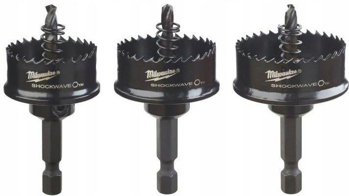 Набор биметаллических коронок Milwaukee Shockwave Impact Duty 22/29/ 49224800 35мм