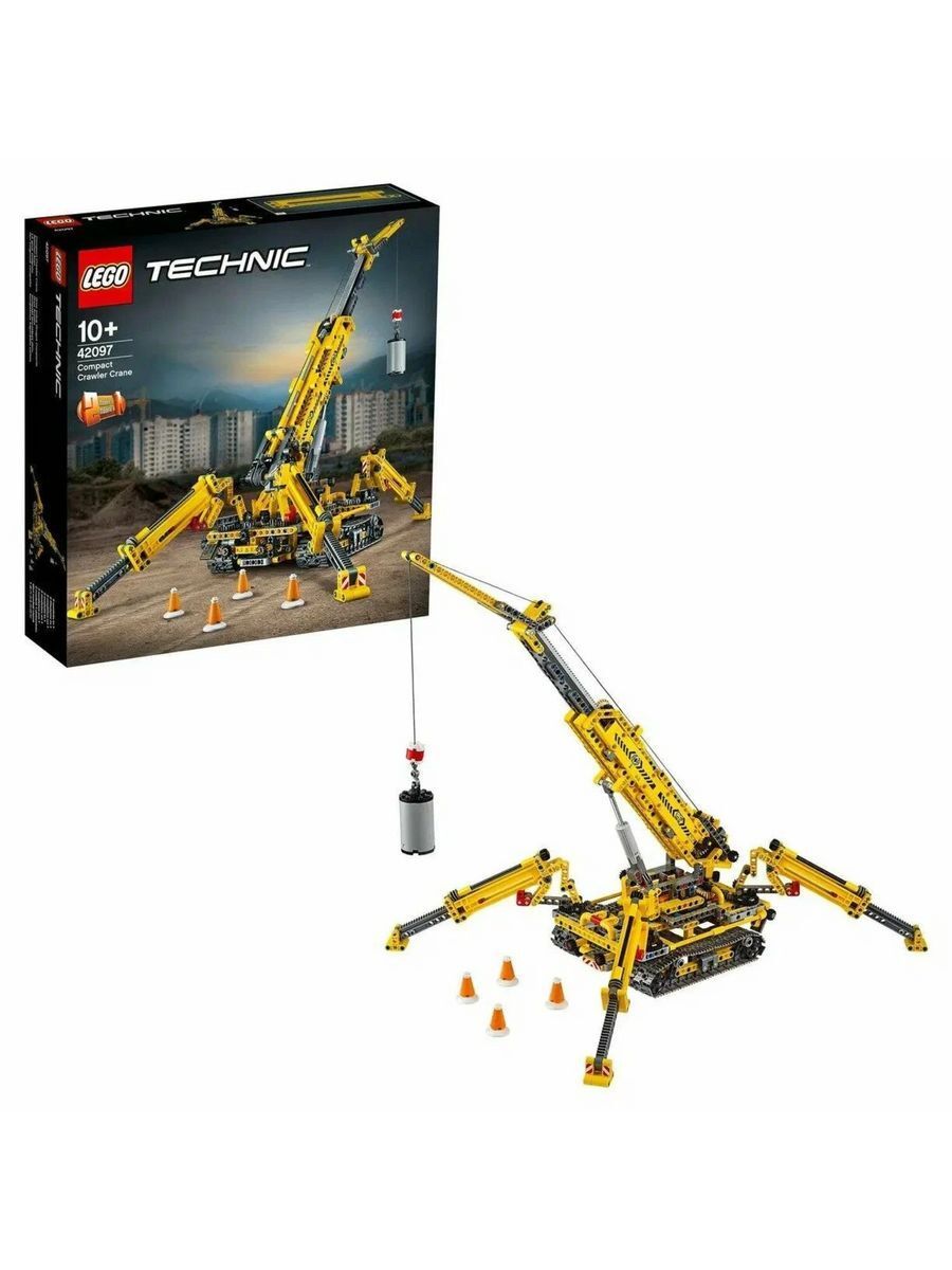 LEGO Technic 42097 Компактный гусеничный кран, 920 дет.