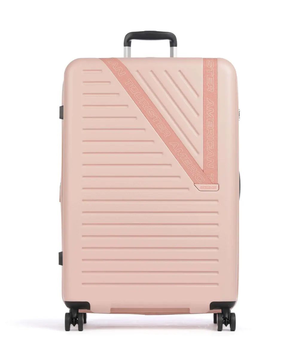 American Tourister Dynabelt Чемодан Чемодан на 4 колесах бежевый 77 см 104л