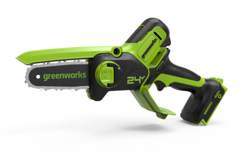 Пила Greenworks G24MCS10K2 (2 акб и зу)