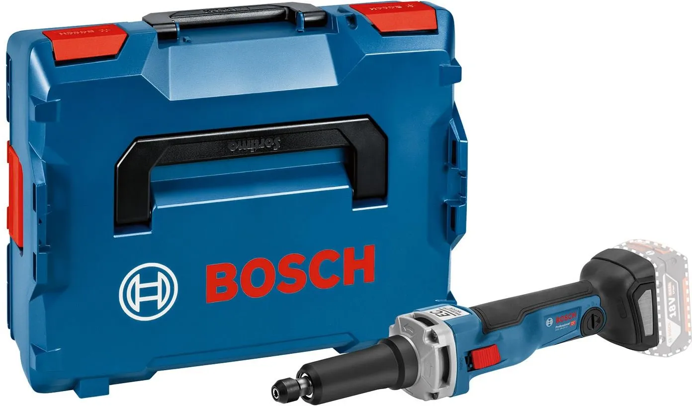 Прямая шлифовальная машина аккумуляторная Bosch GGS 18V-23 LC Professional 0601229100