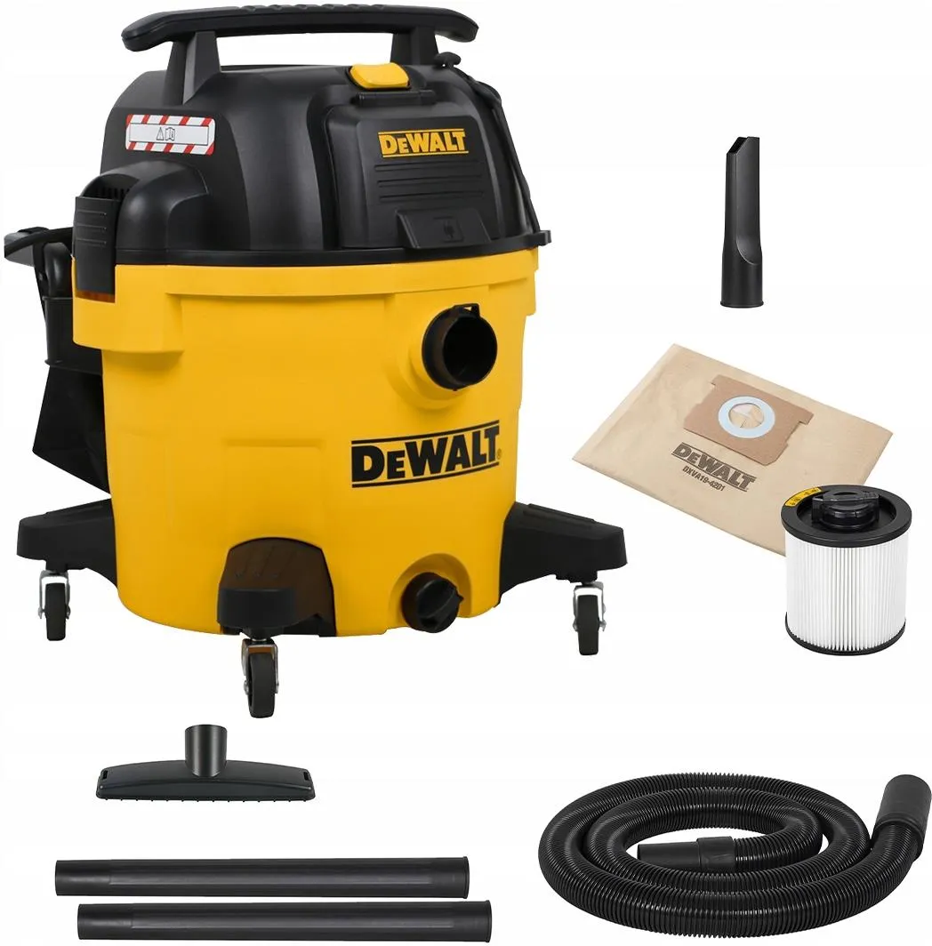 Пылесос промышленный влажно-сухой DeWalt DXV20PC