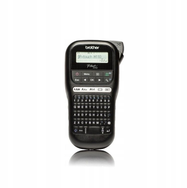 Термотрансферный принтер этикеток Brother PT-H110, черный