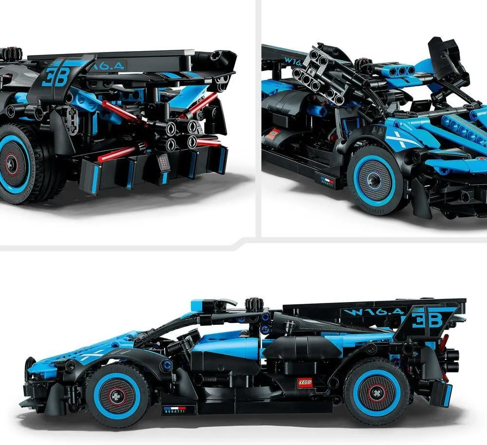 Конструктор LEGO Technic 42162 Bugatti Bolide (синий)
