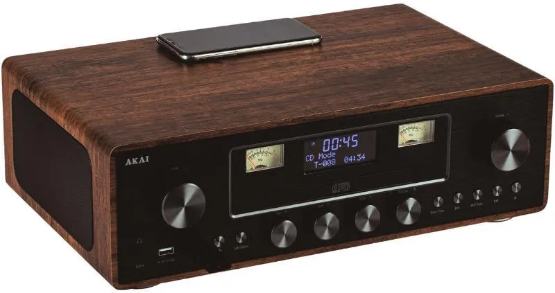 Музыкальный центр Akai AM-100 Rhapsody Wood