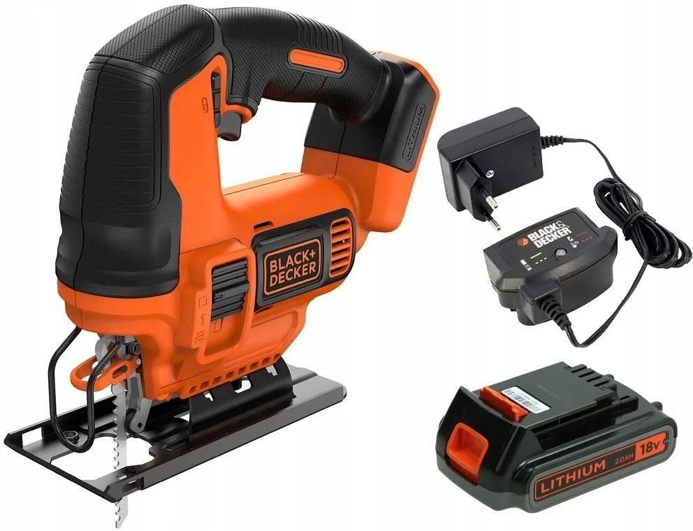 Лобзик аккумуляторный Black&Decker BDCJS18-QW 12.0 Ah/18 V с зу