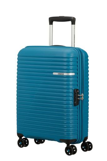 Чемодан American Tourister Liftoff, 55 см, Синий