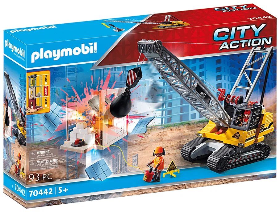 Playmobil City Action 70442 Подъемный кран, 93 дет.