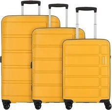American Tourister Набор чемоданов желтые