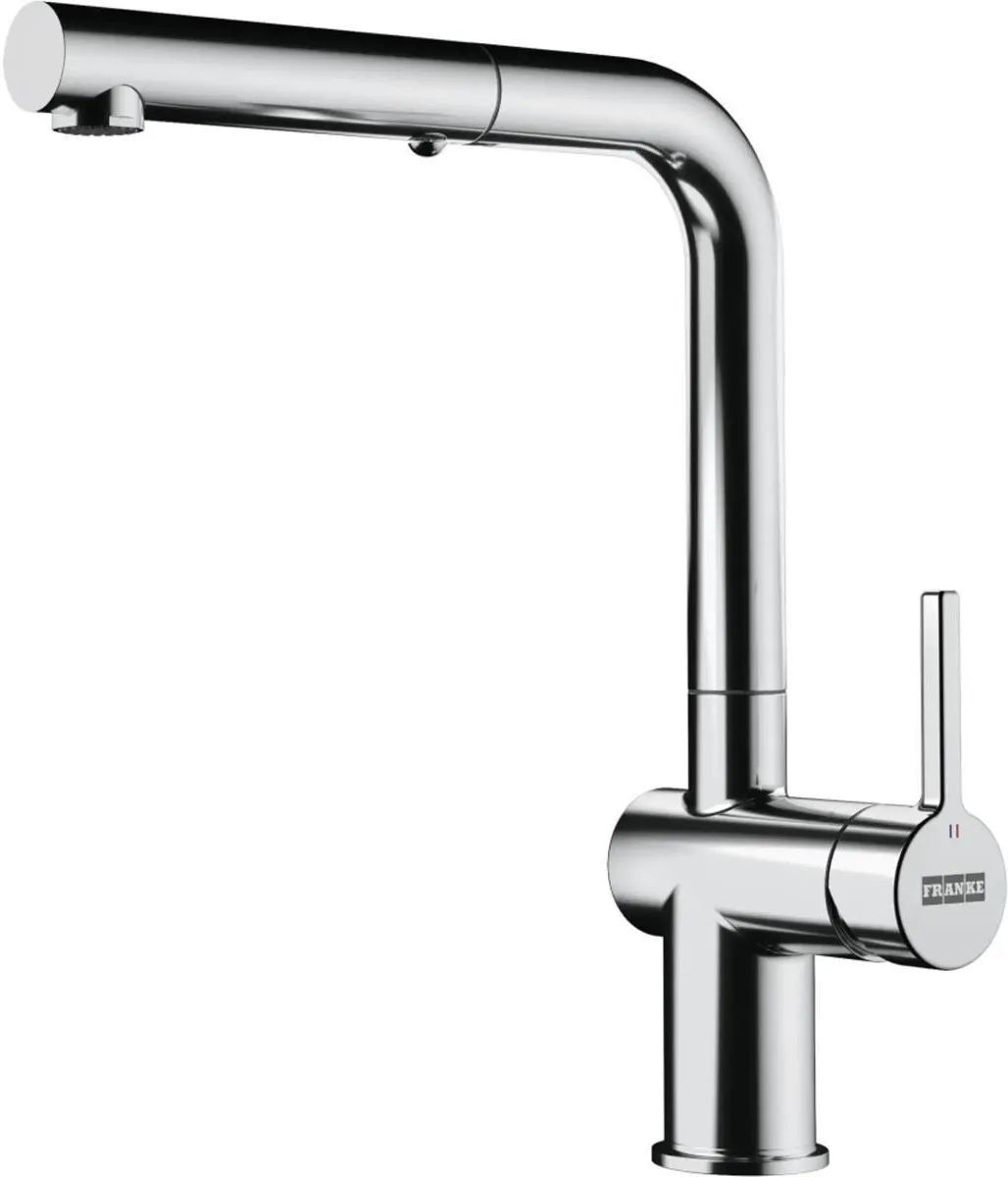 Кухонный кран Franke Active L pull out spray 115.0653.379, хром