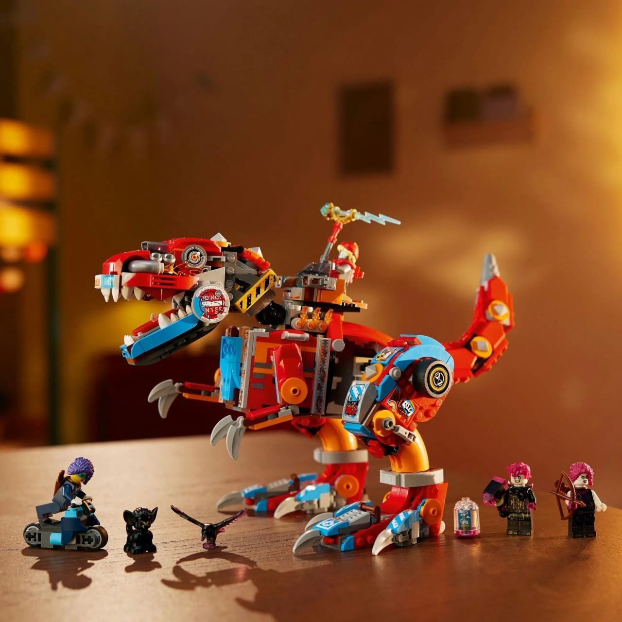 Конструктор LEGO DREAMZzz - Диноробот Купера C-Rex - Лего 71484