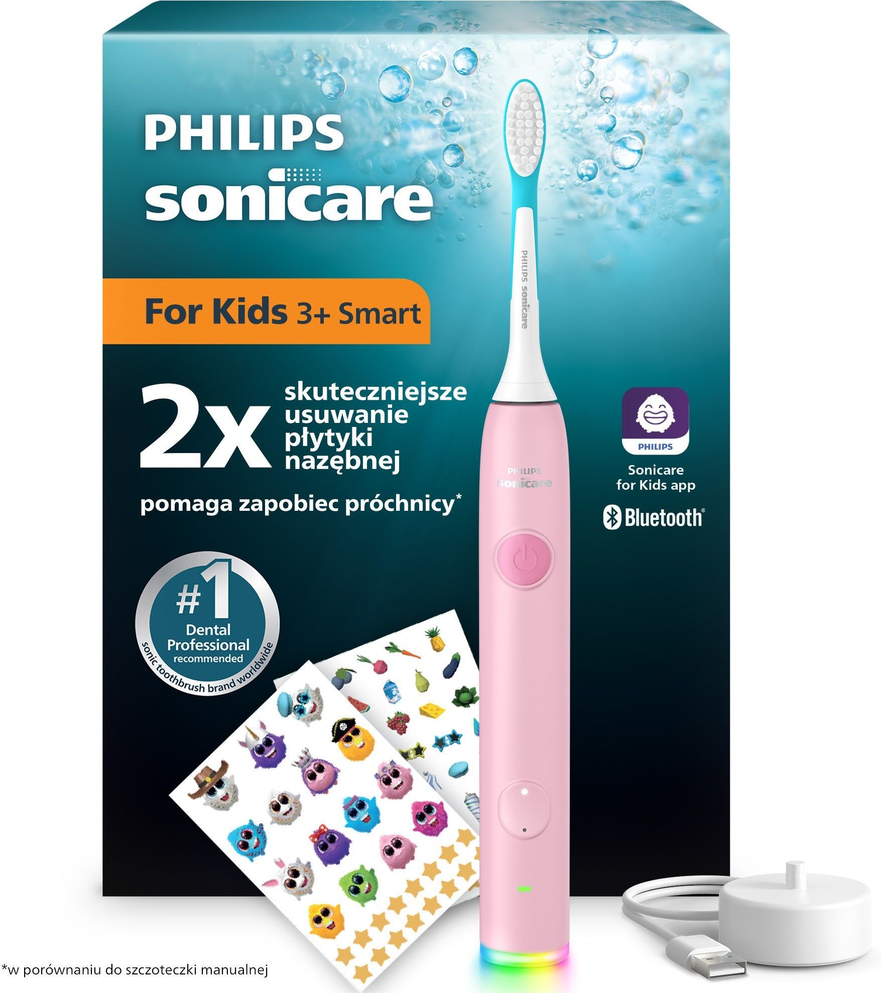 Электрическая зубная щетка Philips Sonicare Kids Smart HX6600/11