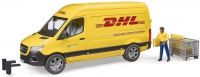Игрушка Bruder Mercedes-Benz Sprinter DHL с фигуркой курьера (02671)