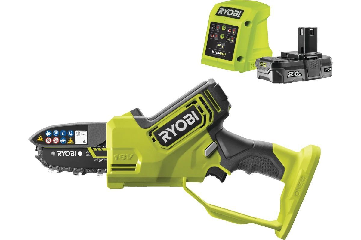 Аккумуляторная пила RYOBI Ry18Psx10A-120 с АКБ и ЗУ