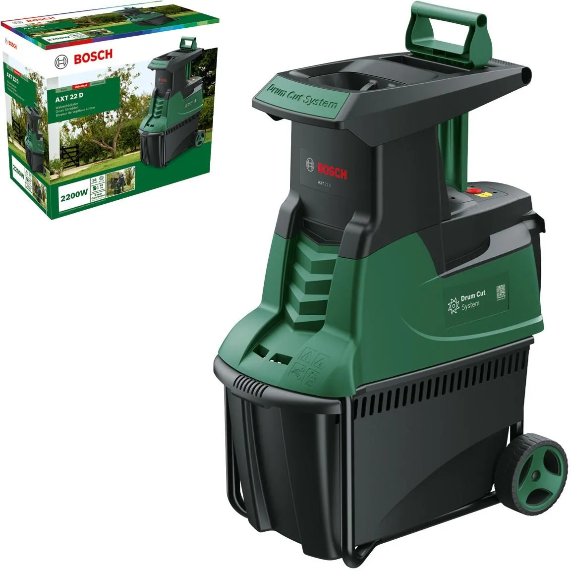 Измельчитель садовый Bosch AXT 22 D 0600803003