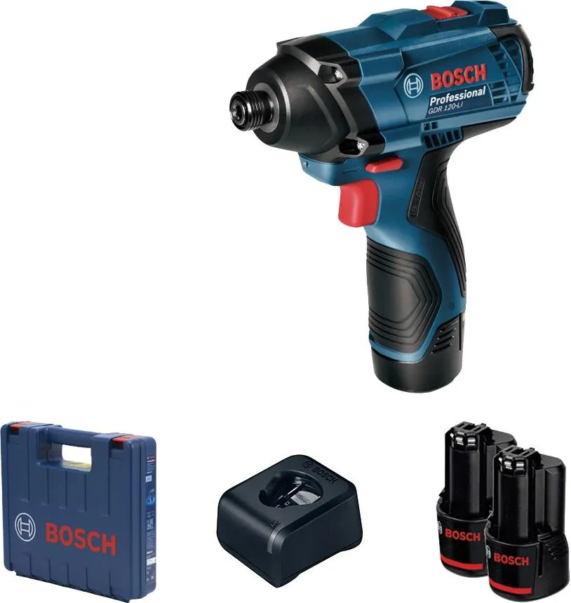 Аккумуляторный ударный винтоверт Bosch GDR 120-LI Professional 06019F0001