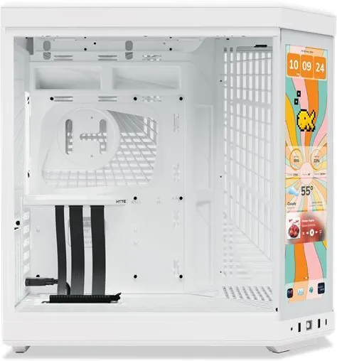 Компьютерный корпус HYTE Y70 Touch Infinite Midi Tower White (CS-HYTE-Y70TTI-WW)