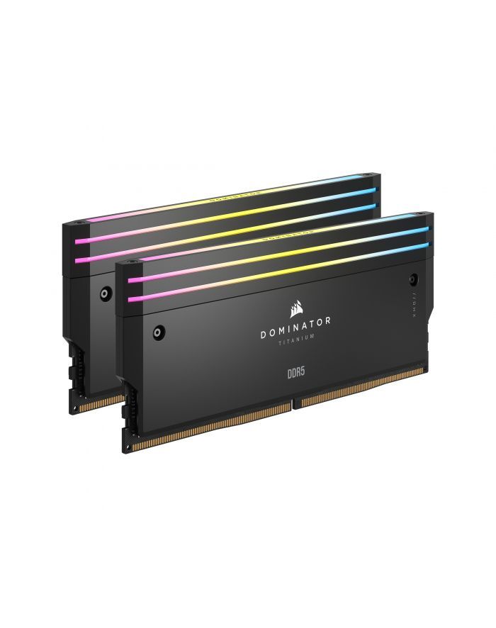 Оперативная память Corsair Dominator Titanium RGB, DDR5, 96 GB, 6600MHz, CL32 (CMP96GX5M2B6600C32)