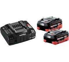 Набор аккумуляторный Metabo 2 аккумулятора LiHDX 18 V 4.0 Ah + ЗУ ASC 145 685306000