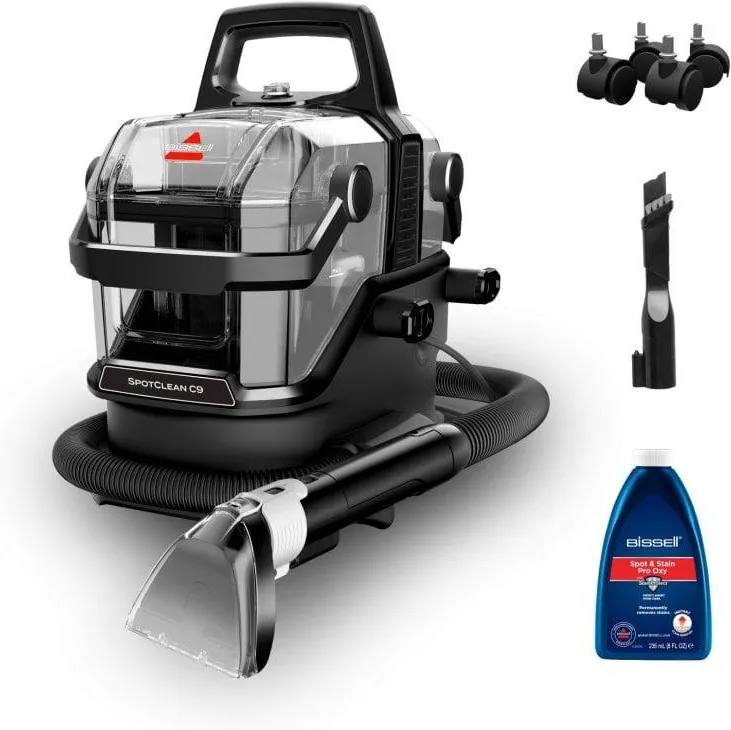 Портативный моющий пылесос BISSELL SpotClean C9 Pro 3911N, чёрный
